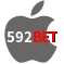 Aplicativo 592BET para iOS